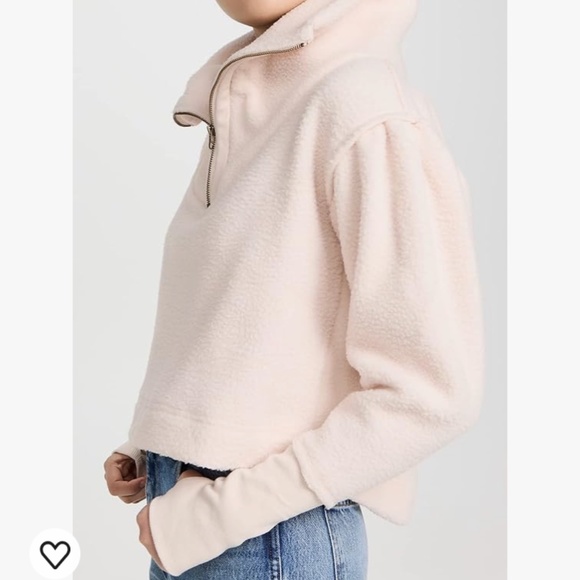 FP Free People Soft Dreaming Pull Over Cotton Cozy L Large Ivory White - Picture 8 of 16